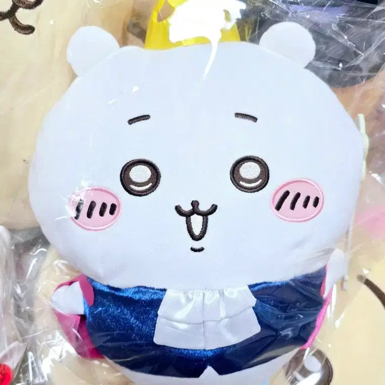 [BUNJANG] Chiikawa Doll (Crown Version) / 치이카와 인형(왕관 버전)  ,먼작귀