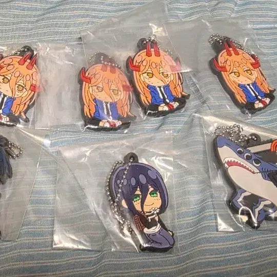[BUNJANG] Chainsaw Man Rubber Keychain / 체인소맨 러버