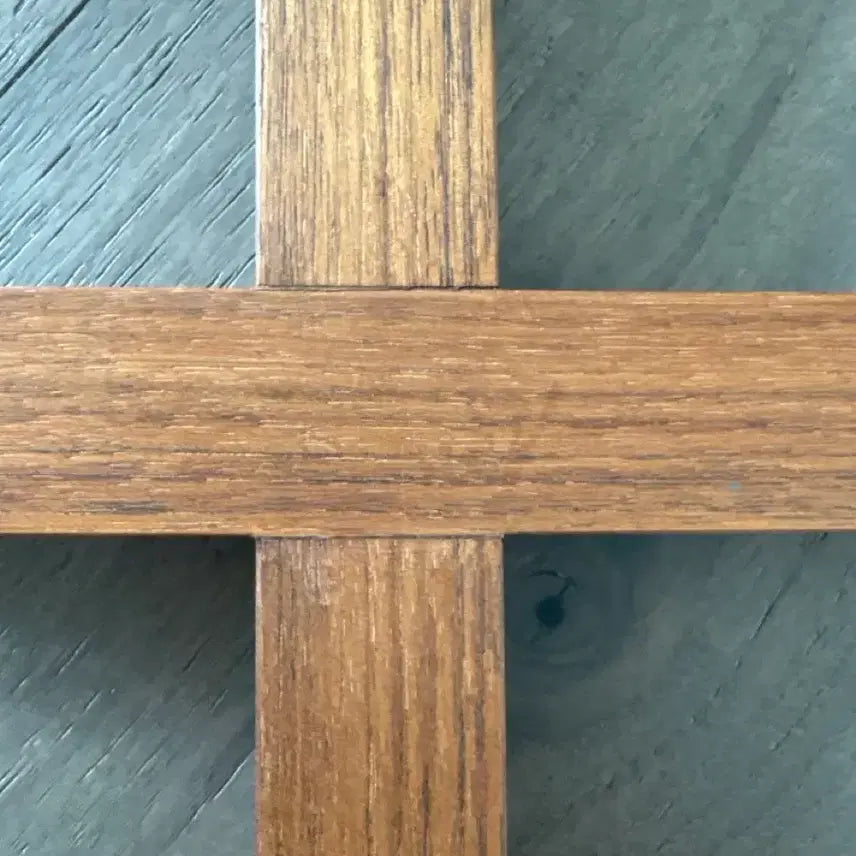 [BUNJANG] Handcrafted Teak Wood Cross / 원목 십자가