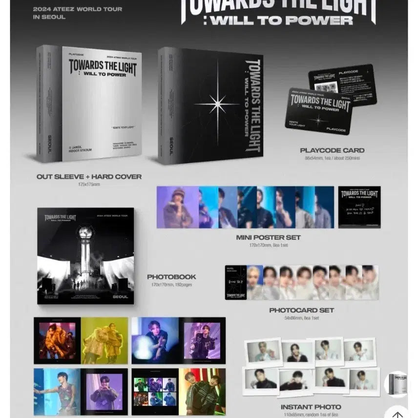 [BUNJANG] ATEEZ PLAYCODE 2024 World Tour Seoul DVD (Sealed, Full Set) / ATEEZ PLAYCODE 2024 월드투어 단순개봉, 풀구성