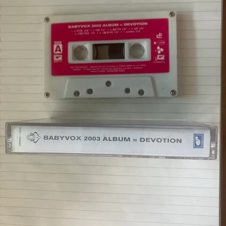 [BUNJANG] Baby V.O.X 2003 Devotion Cassette Tape / 베이비복스 2003 앨범 DEVOTION 카세트 테이프
