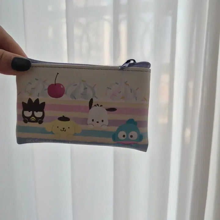 [BUNJANG] Sanrio Characters Flat Mini Pouch Cake Series / 일본 산리오 캐릭터즈 플랫 미니 파우치 케이크 시리즈