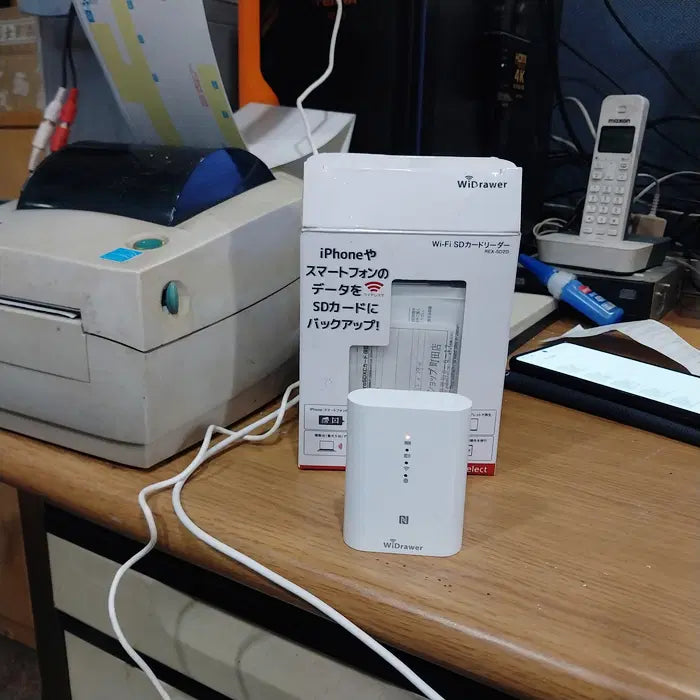 [BUNJANG] Latok System Wi-Fi SD Card Reader for iPhone / 아이폰용 라톡 시스템 와이파이 SD 카드 리더/주의