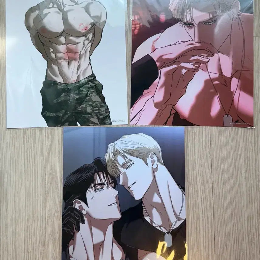 [BUNJANG] Mofun Flashlight PLA Special Poster 3-Set Bundle / 모펀 플래시라이트 플라 특전포스터 3장 일괄