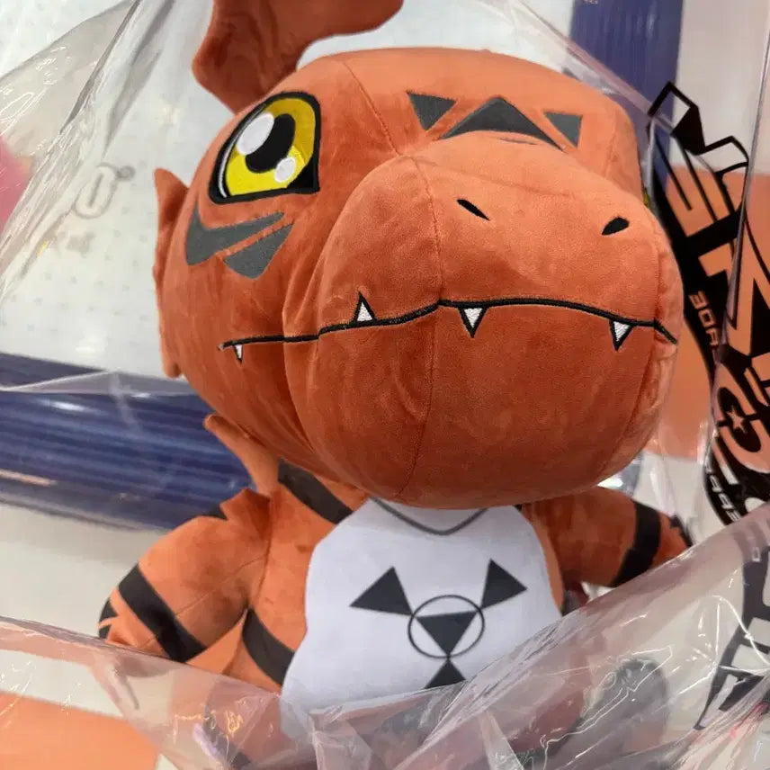 [BUNJANG] Digimon Guilmon Large Plush 50cm / 디지몬 길몬 대형 인형 50cm