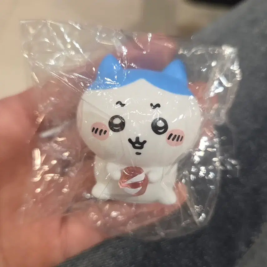 [BUNJANG] Chiikawa Soft Vinyl Puppet Mascot 2 Hachiware (Sealed) / 치이카와 소프비 퍼펫 마스코트 2 하치와레 (미개봉)