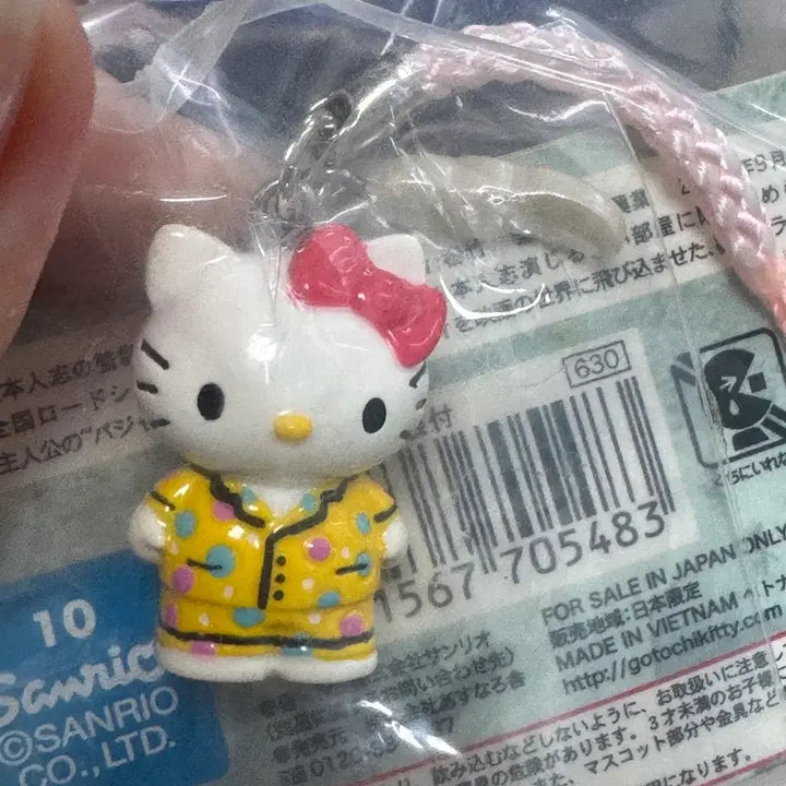 [BUNJANG] Symbal X Hello Kitty Collaboration Kitty Strap Rare / 심볼 X 헬로키티 콜라보 키티스트랩 레어