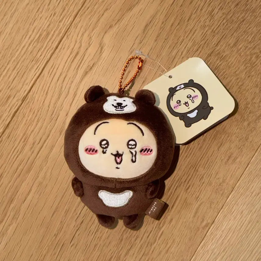 [BUNJANG] Cheekywa Usagi Malay Bear Plush Charm / (개봉 전시) 치이카와 우사기 말레이곰