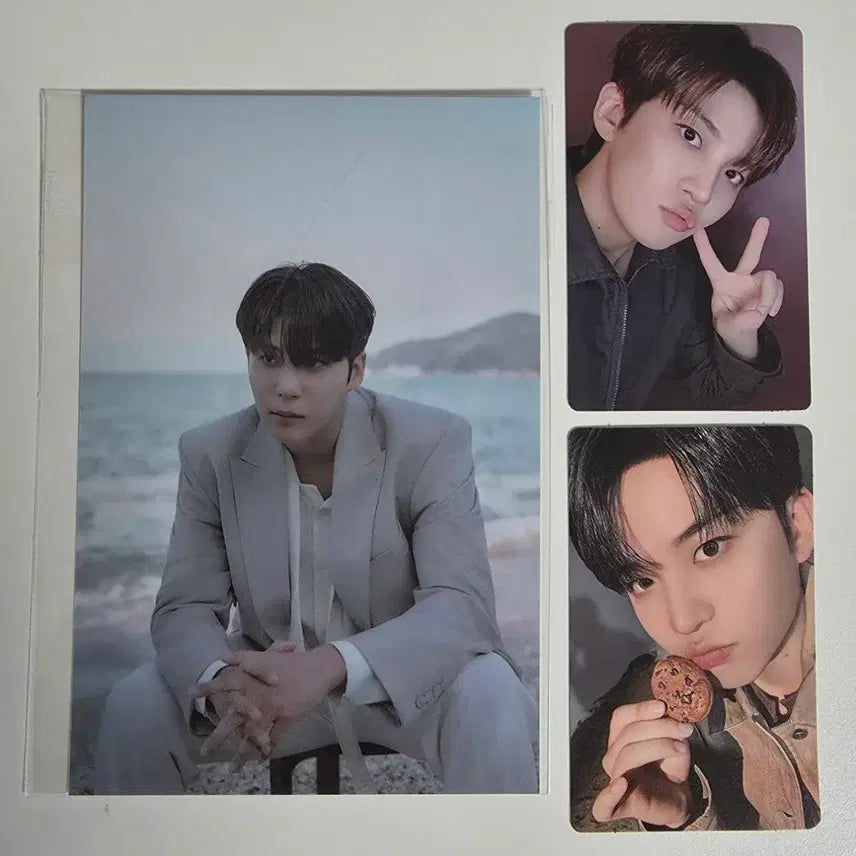 [BUNJANG] ATEEZ Jongho 8th Anniversary Exhibition Postcard, Trade Card, Photocard BLUE DRIFT / 에이티즈 종호 8주년 전시회 엽서,트레카 포카 BLUE DRIFT