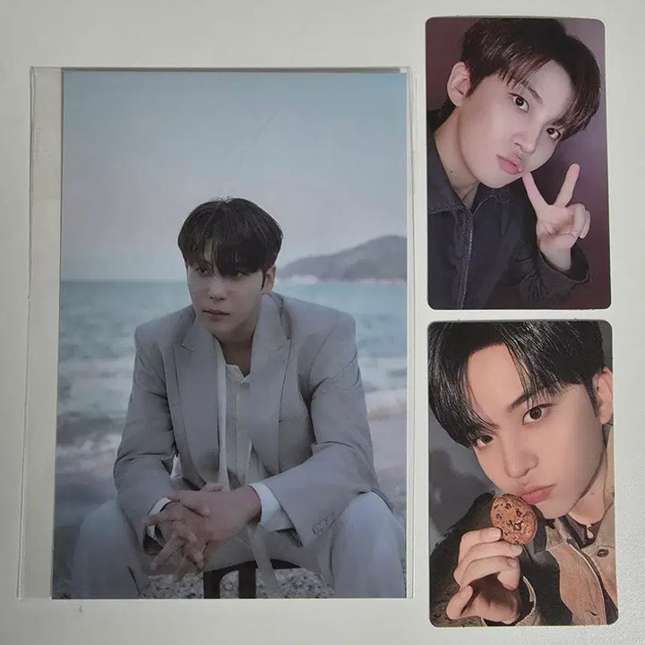 [BUNJANG] ATEEZ Jongho 8th Anniversary Exhibition Postcard, Trade Card, Photocard BLUE DRIFT / 에이티즈 종호 8주년 전시회 엽서,트레카 포카 BLUE DRIFT