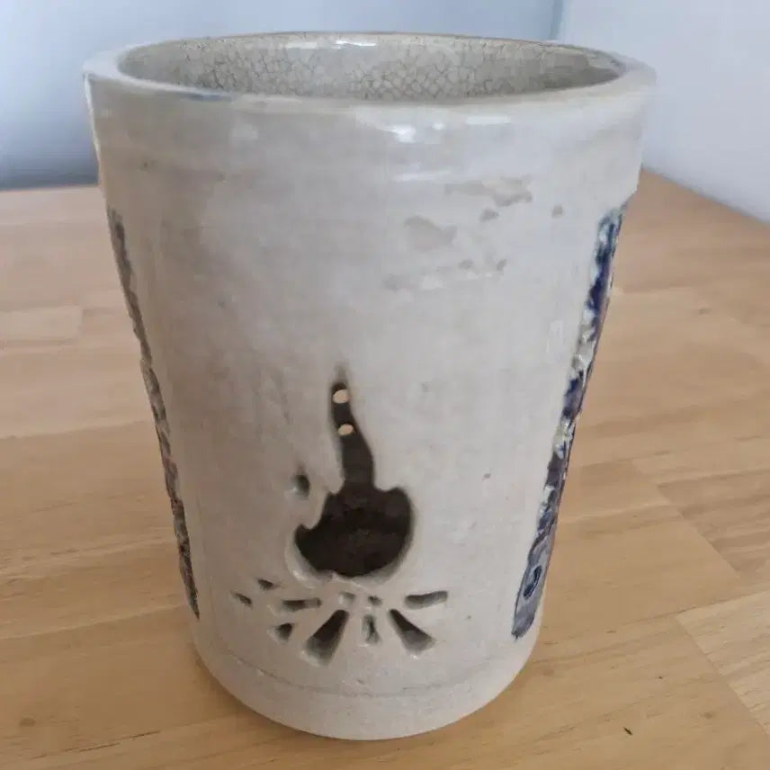 [BUNJANG] Blue and White Porcelain Pencil Holder / 청화백자 필통