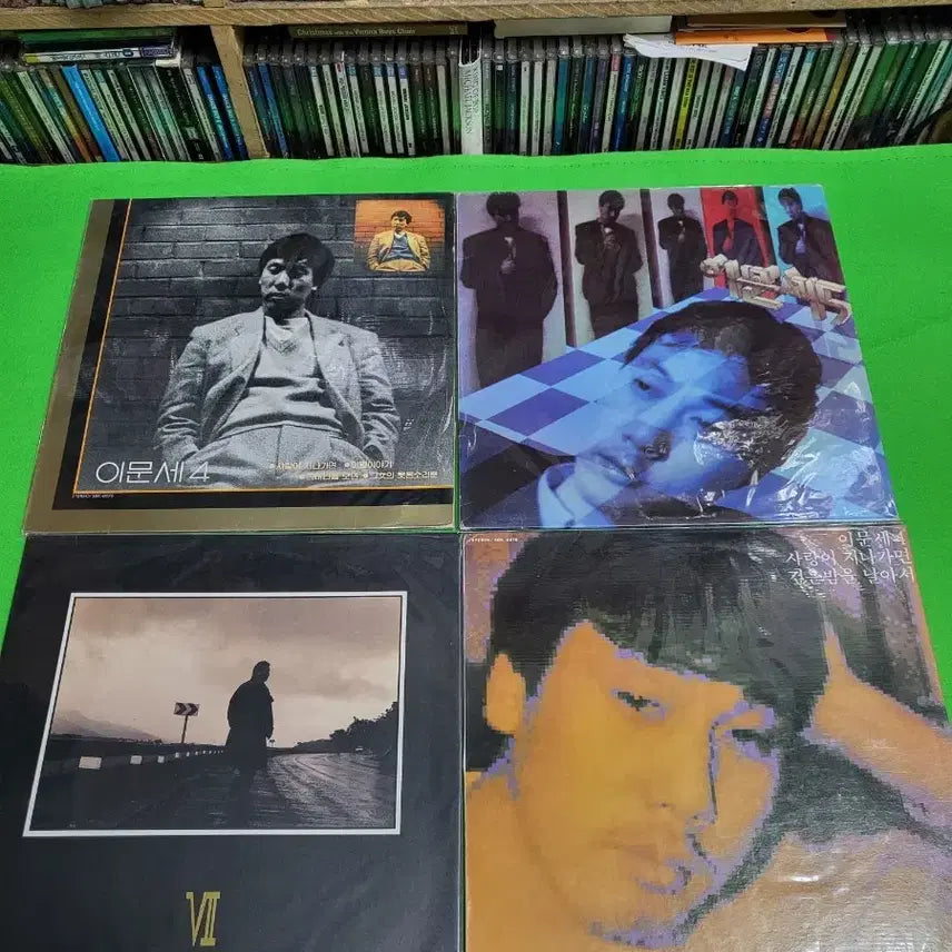 [BUNJANG] Lee Moon Sae 4x Vinyl Records Set / -LP- 이문세 음반 LP 4장