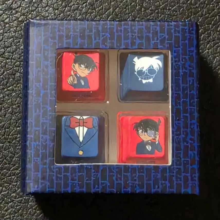 [BUNJANG] Detective Conan Keycap Set / 명탐정 코난 키캡 4개 세트
