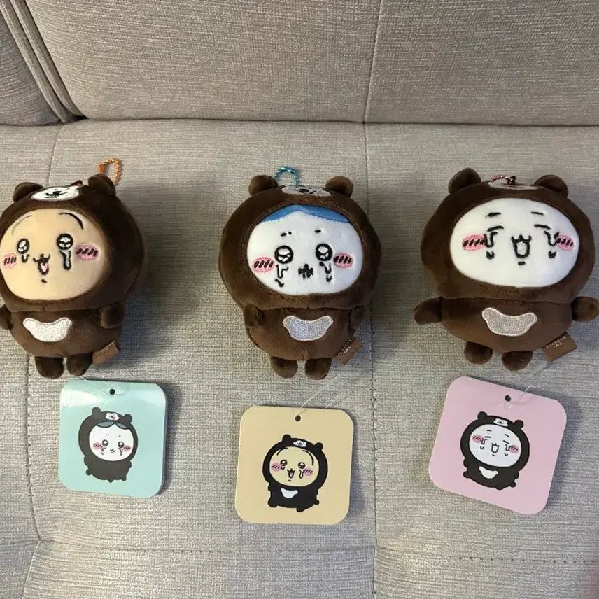 [BUNJANG] Chiikawa Mascot Set (3 Types) / 치이카와 마스코트 3종 일괄