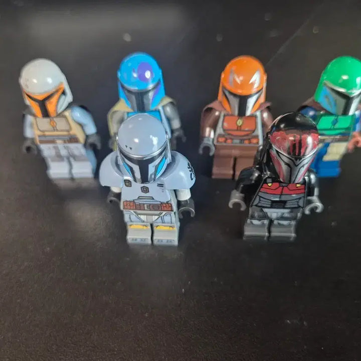 [BUNJANG] LEGO Star Wars Mandalorian Minifigure Bundle Set / 레고 스타워즈 만달로리안 미피 일괄
