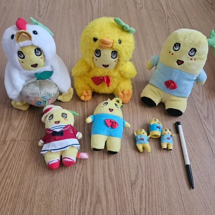 [BUNJANG] Funasshi Vintage Doll Figure Set / 고전 빈티지 후낫시 인형 피규어 세트