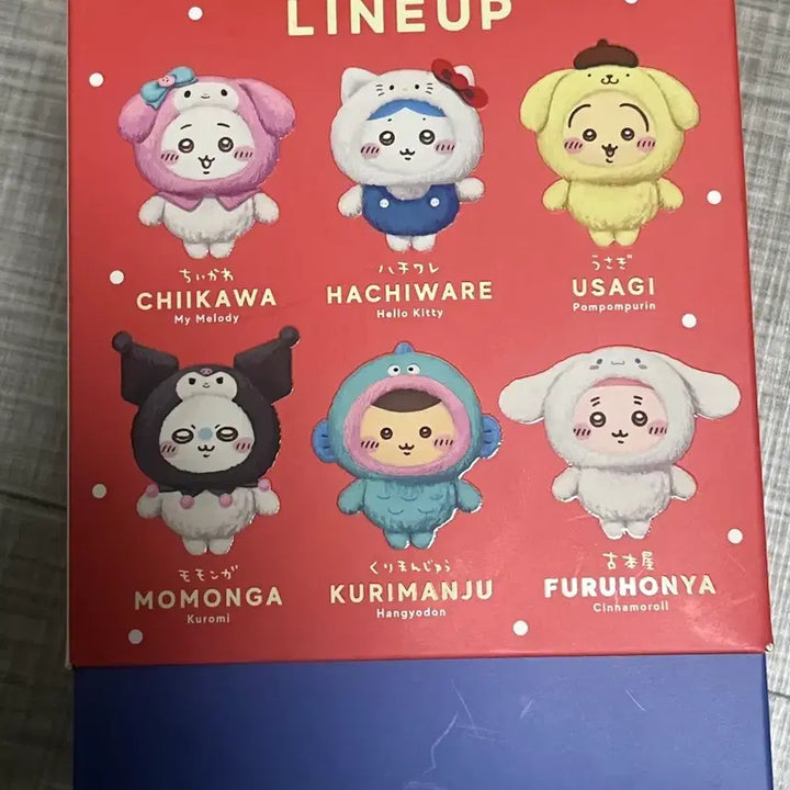 [BUNJANG] Hachware x Hello Kitty x Chiikawa Collaboration Figure / 하치와레 피규어 헬로키티 콜라보 / 먼작귀 치이카와