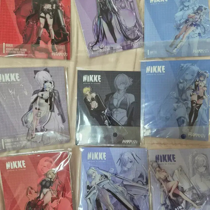 [BUNJANG] Various Nikke Acrylic Stands (Old Tales) / 니케 아크릴 여러게 처분 올드테일즈  니케캐 많음