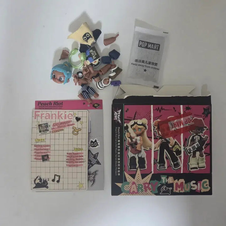 [BUNJANG] Pop Mart Music Travel Frankie Blind Box / 팝마트 뮤직 트래블 프랭키