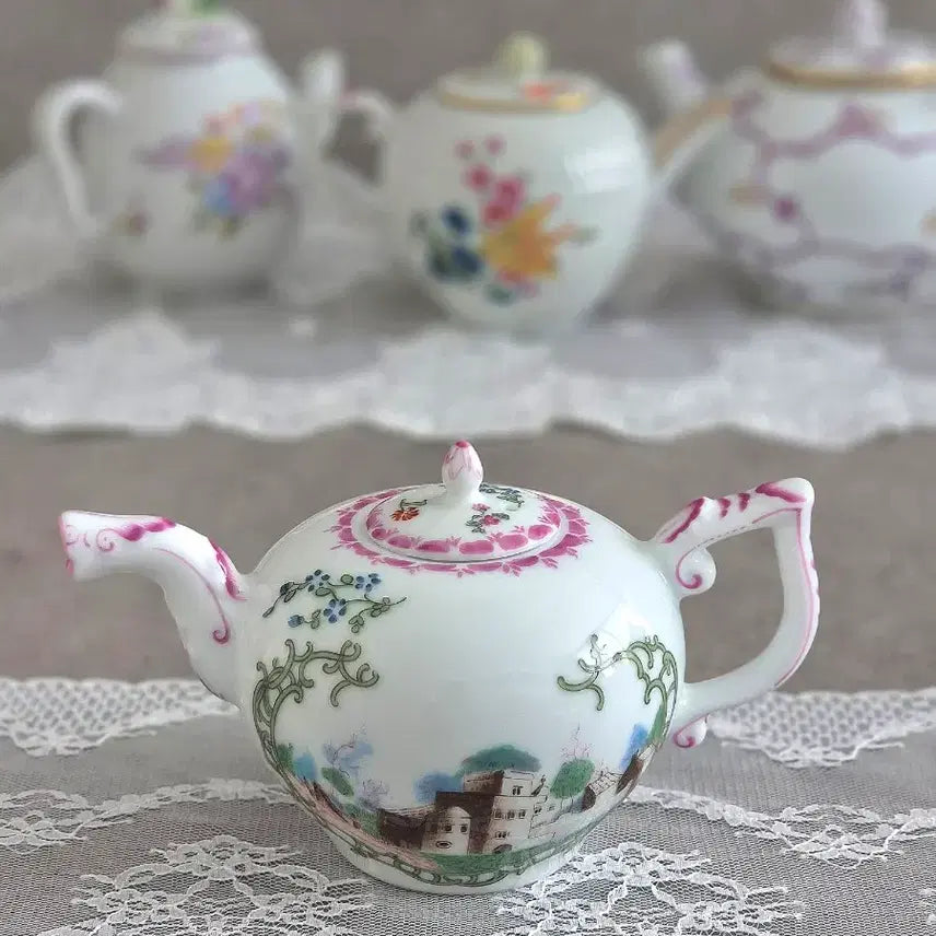 [BUNJANG] Franklin Mint Höchst Miniature Teapot / 프랭클린민트 미니티팟 훽스트