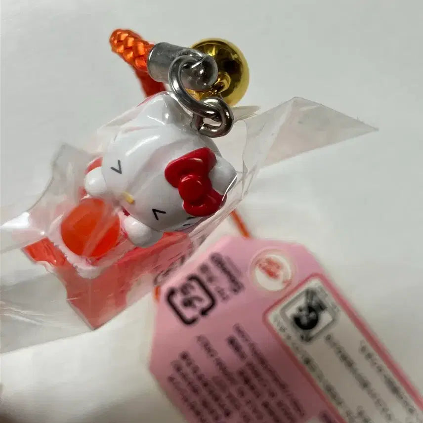 [BUNJANG] Hello Kitty Tokyo Tower Classic Strap / 헬로키티 도쿄타워 한정 고전 키티 스트랩 키링