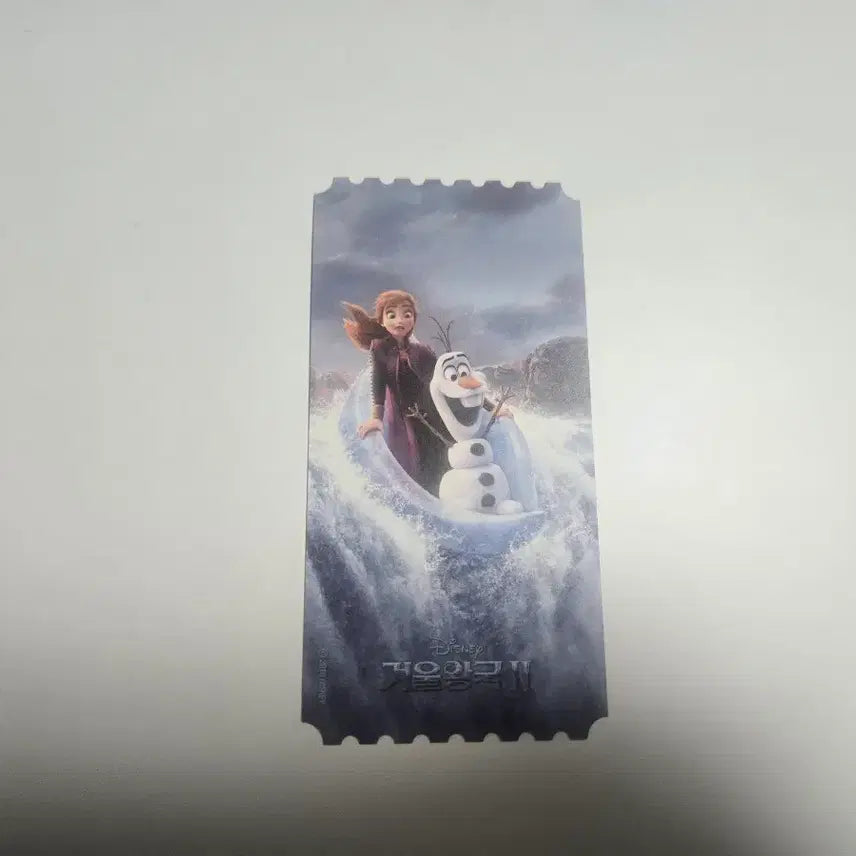 [BUNJANG] Frozen 2 Version B Original Ticket / 겨울왕국2 B버전 오리지널티켓