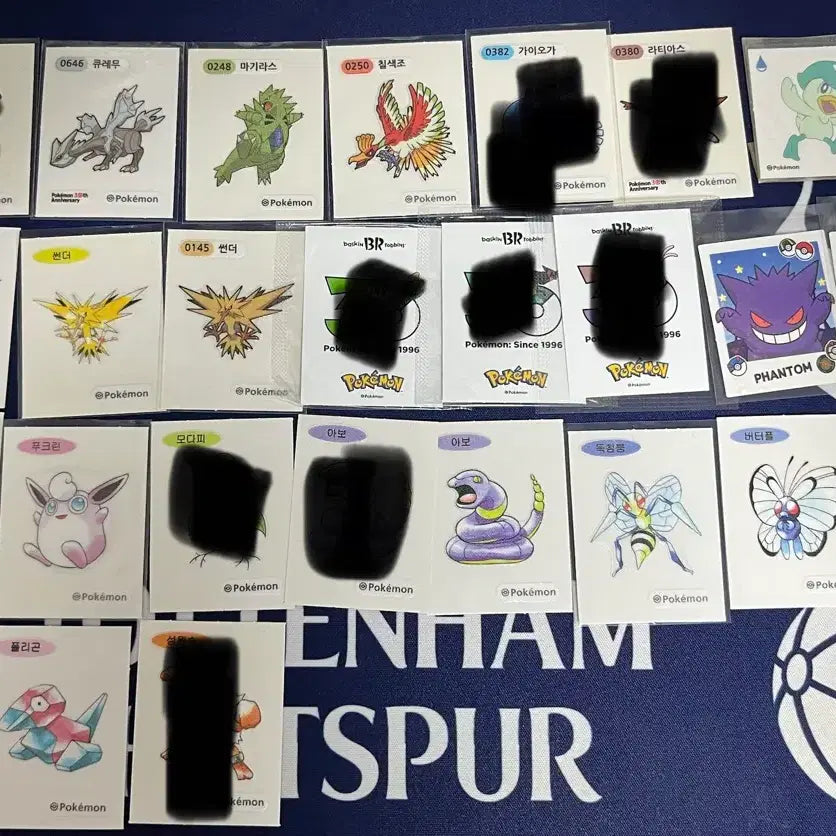 [BUNJANG] Pokemon Stickers / 포켓몬 띠부씰