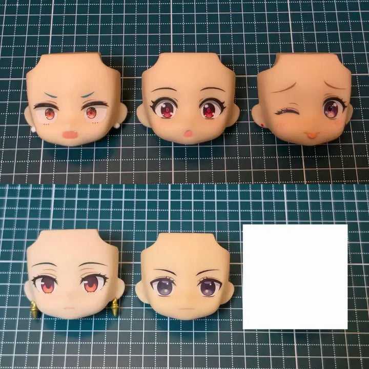[BUNJANG] Nendoroid Face Parts 5 Types Bundle Set / 넨도로이드 얼굴 파츠 5종 일괄