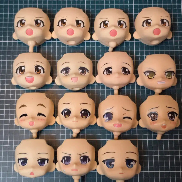 [BUNJANG] Nendoroid Old Type Face Parts Bundle Set / 넨도로이드 구형 얼굴 파츠 일괄