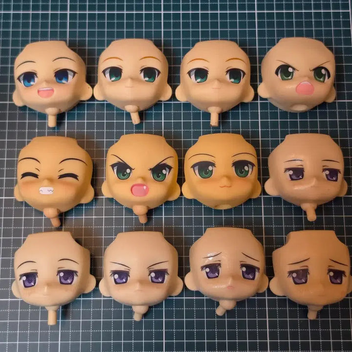 [BUNJANG] Nendoroid Old Type Face Parts Bundle Set / 넨도로이드 구형 얼굴 파츠 일괄