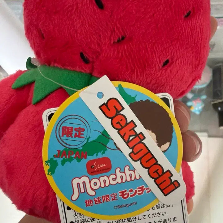 [BUNJANG] Fukuoka Strawberry Monchhichi / 후쿠오카 딸기 몬치치