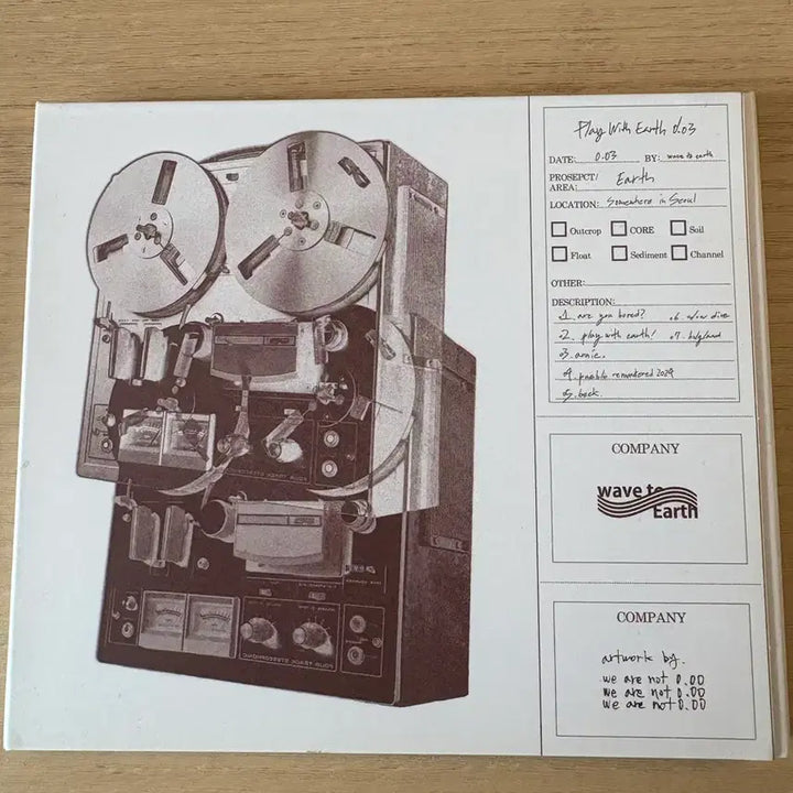 [BUNJANG] wave to earth play with earth! 0.03 CD / 웨이브투어스 cd  play with earth! 0.03 (급처)