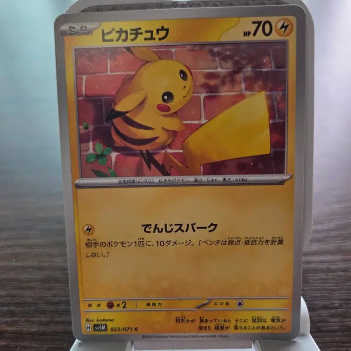 [BUNJANG] Japanese Pikachu Set (2 Cards) Bundle / 포켓몬카드) 일판 피카츄 2장 일괄