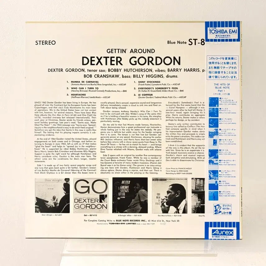 [BUNJANG] Dexter Gordon Gettin&