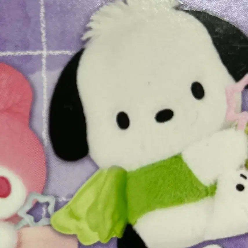 [BUNJANG] Sanrio Pochacco Plush Doll with Strap / 산리오 봉제 인형 포차코