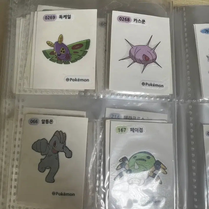 [BUNJANG] Pokemon Stick-and-Peel Seal Bundle / 포켓몬 띠부띠부씰 묶음
