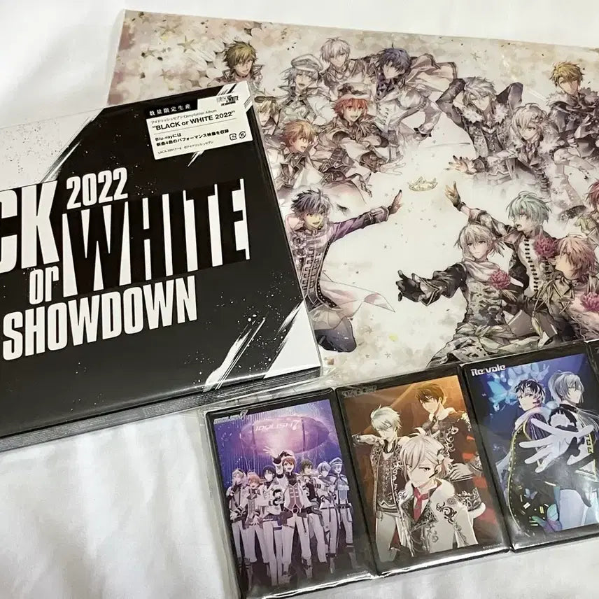 [BUNJANG] IDOLiSH7 Black or White Blu-ray / 아이돌리쉬 세븐 아이나나 블랙 오어 화이트 블오화 블루레이