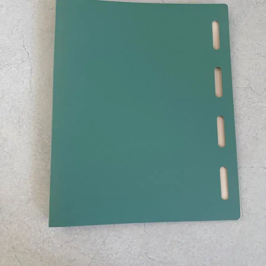 [BUNJANG] Green Binder with Inserts / 초록색 바인더