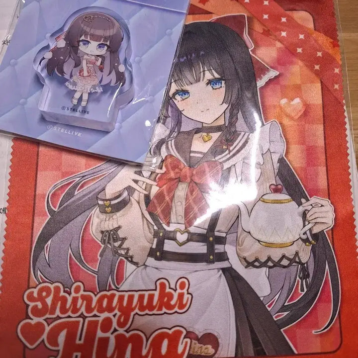 [BUNJANG] Shirayuki Hina Merchandise Bundle / (일괄)스텔라이브 시라유키 히나 굿즈