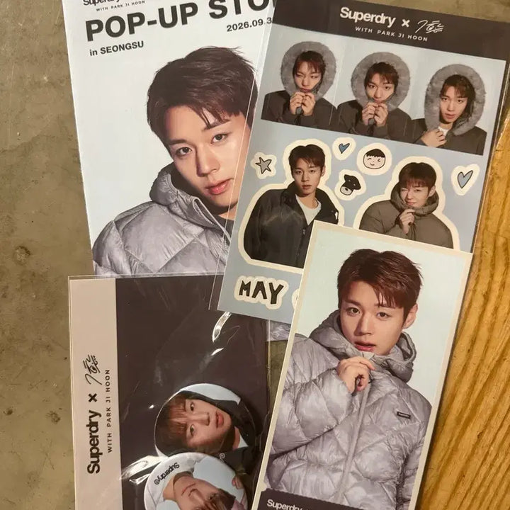 [BUNJANG] Park Jihoon Superdry Exclusive Entry Photocard / 슈퍼드라이 박지훈 입장특전