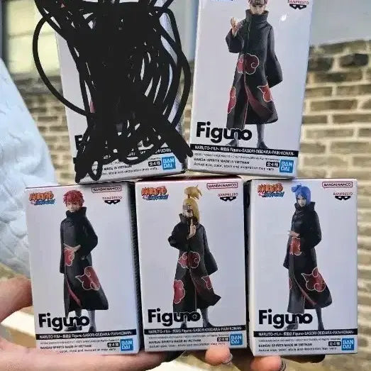 [BUNJANG] Naruto Akatsuki 4-Figure Set / 나루토 피규어 아카츠키 4종 세트