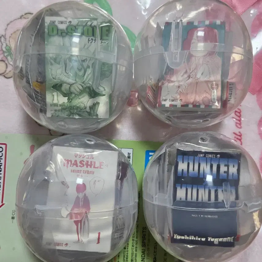 [BUNJANG] Jump Comics Gacha Set: Mashle, Dr. Stone, Assassination Classroom, Hunter x Hunter / 점프 코믹스 콩가샤 만화책 가챠 마슐, 닥터스톤, 암살교실 헌터헌터 헌헌