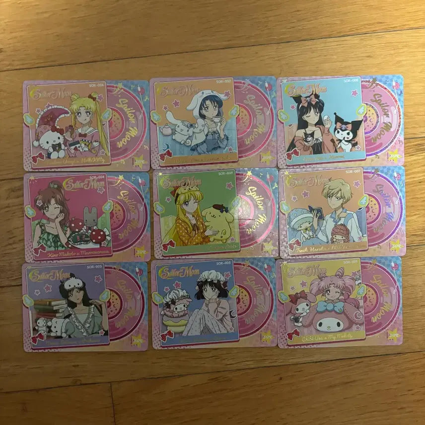 [BUNJANG] Sailor Moon x Sanrio 9-Piece Set / [새상품] 미소녀전사 세일러문X산리오 9종 세트 (단품문의X)