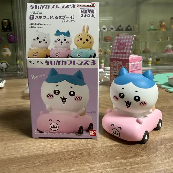 [BUNJANG] Hachiware Car Figure / 하치와레 자동차 피규어