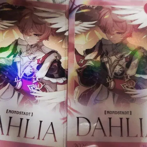 [BUNJANG] Genshin Impact Dahlia 2 Photocard Bundle Set / 원신 26점괘 달리아2장 일괄