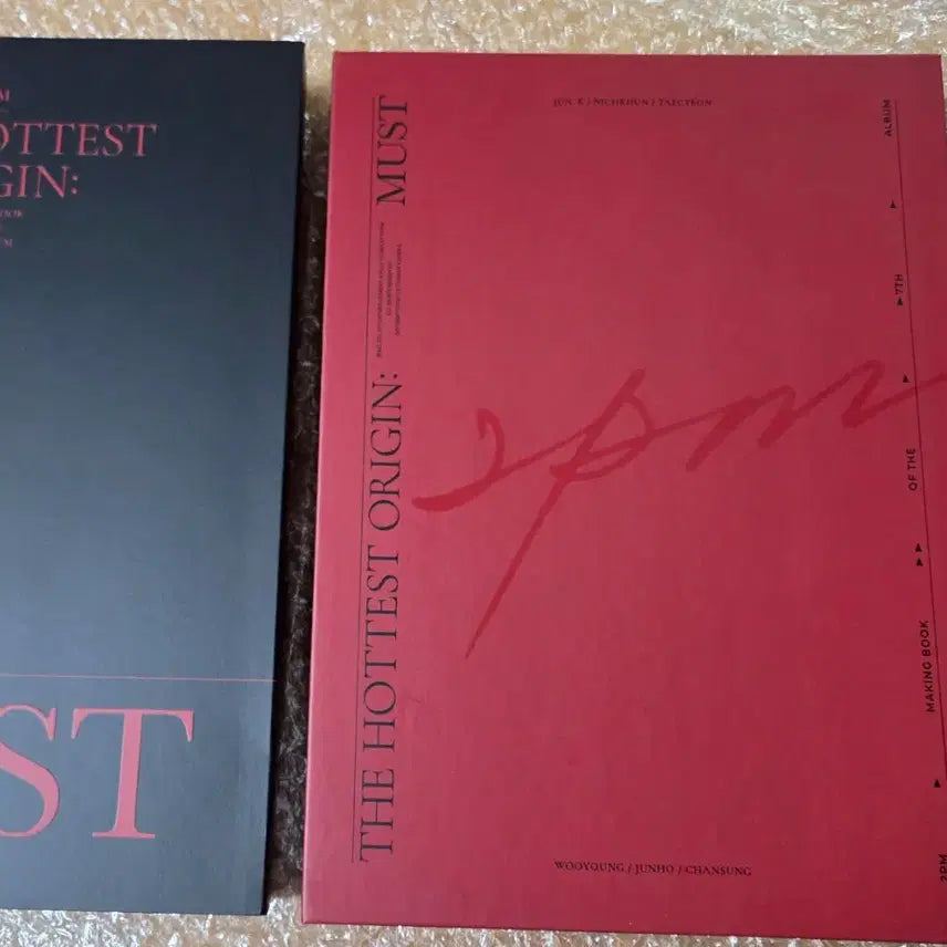 [BUNJANG] 2PM MUST Making Book / 2pm must the hottest origin 메이킹북