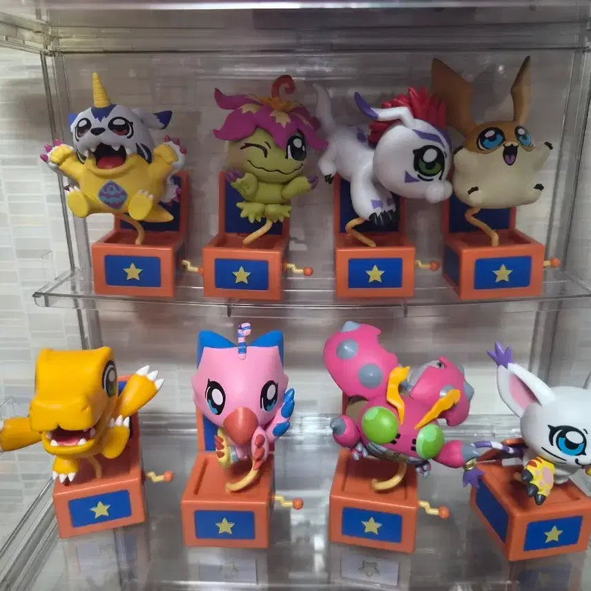 [BUNJANG] Digimon Bukubu 8-Figure Bundle Set / 디지몬 부쿠부 피규어 8종일괄