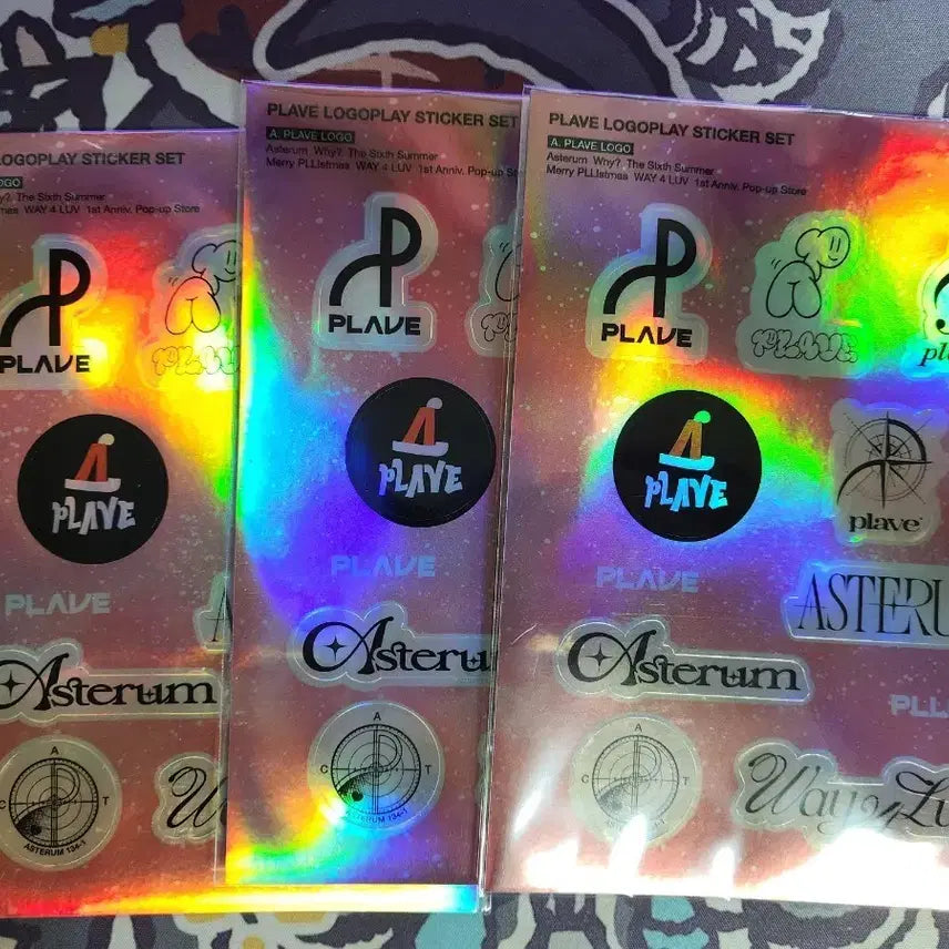 [BUNJANG] PLAVE Logo Sticker Bundle Set / 플레이브 PLAVE 굿즈 로고 스티커
