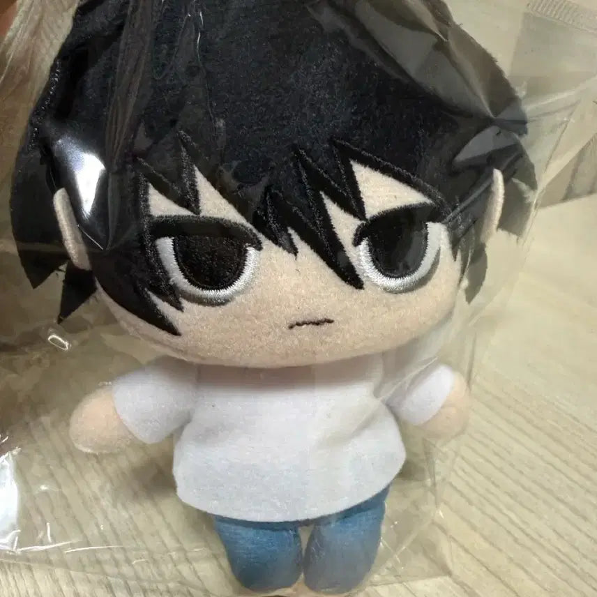 [BUNJANG] Death Note L "Owari" Plush Doll (Sealed) / 미개봉 데스노트 엘 L 누이푸리케 오스와리 인형