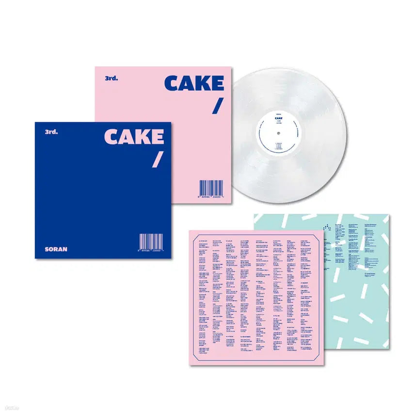 [BUNJANG] SORAN CAKE Unsealed LP (Signed) / 소란 CAKE 개봉 LP 판매합니다